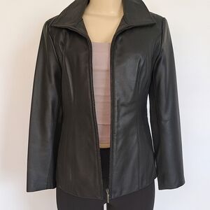 East 5th Genuine Leather Jacket – Petite Small